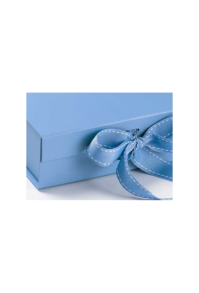 Luxueuze Magneetdozen Diamond & Satijn Blue Mat 20.5x21.5x6cm 12stuks
