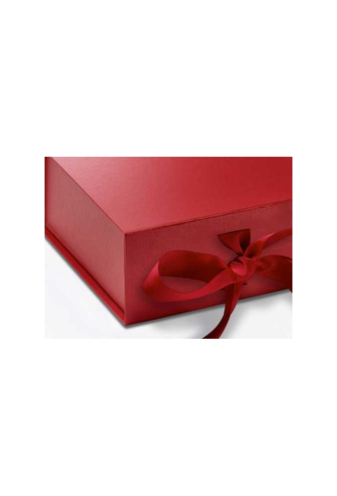 Luxueuze Magneetdozen Diamond & Satijn Rood 9.5x11x4.5cm 12st OP IS OP