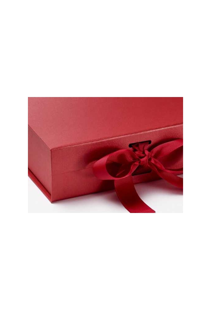 Luxueuze Magneetdozen Diamond & Satijn Rood 20.5x21.5x6cm 12stuks