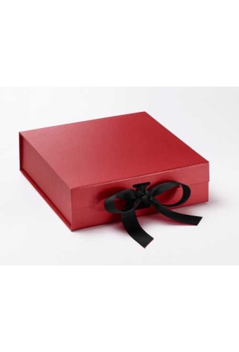 Luxueuze Magneetdozen Diamond & Satijn Rood 20.5x21.5x6cm 12stuks