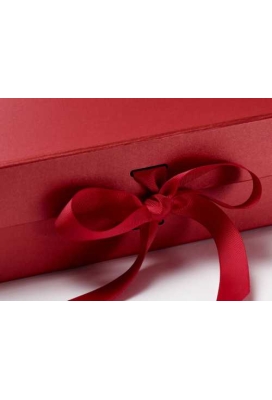 Luxueuze Magneetdozen Diamond & Satijn Rood 28.5x29x8.7cm 12stuks