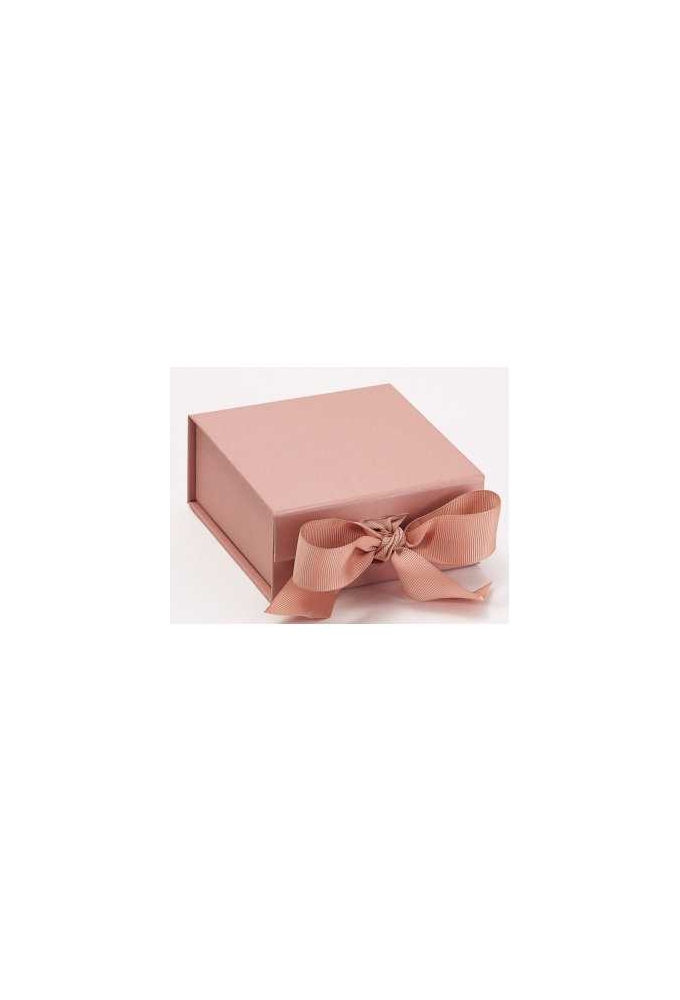 Luxueuze Magneetdozen Diamond & Satijn Roze Gold 9.5x11x4.5cm 12st