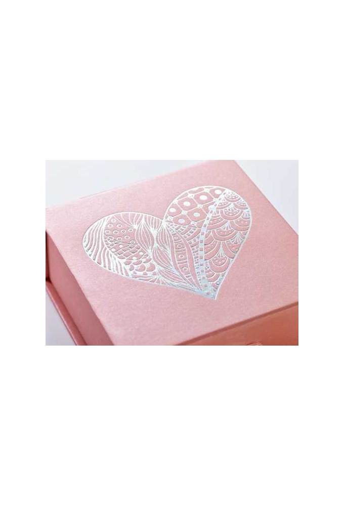 Luxueuze Magneetdozen Diamond & Satijn Roze Gold 9.5x11x4.5cm 12st
