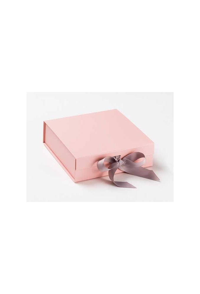 Luxueuze Magneetdozen Diamond & Satijn Roze Mat 20.5x21.5x6cm 12stuks