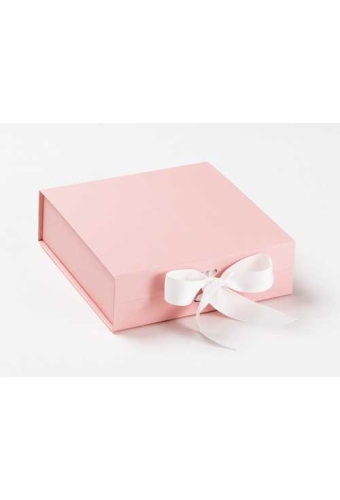 Luxueuze Magneetdozen Diamond & Satijn Roze Mat 20.5x21.5x6cm 12stuks