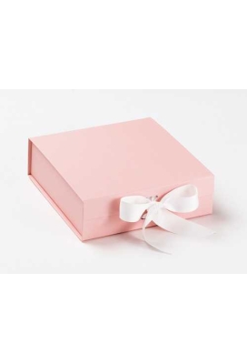 Luxueuze Magneetdozen Diamond & Satijn Roze Mat 20.5x21.5x6cm 12stuks