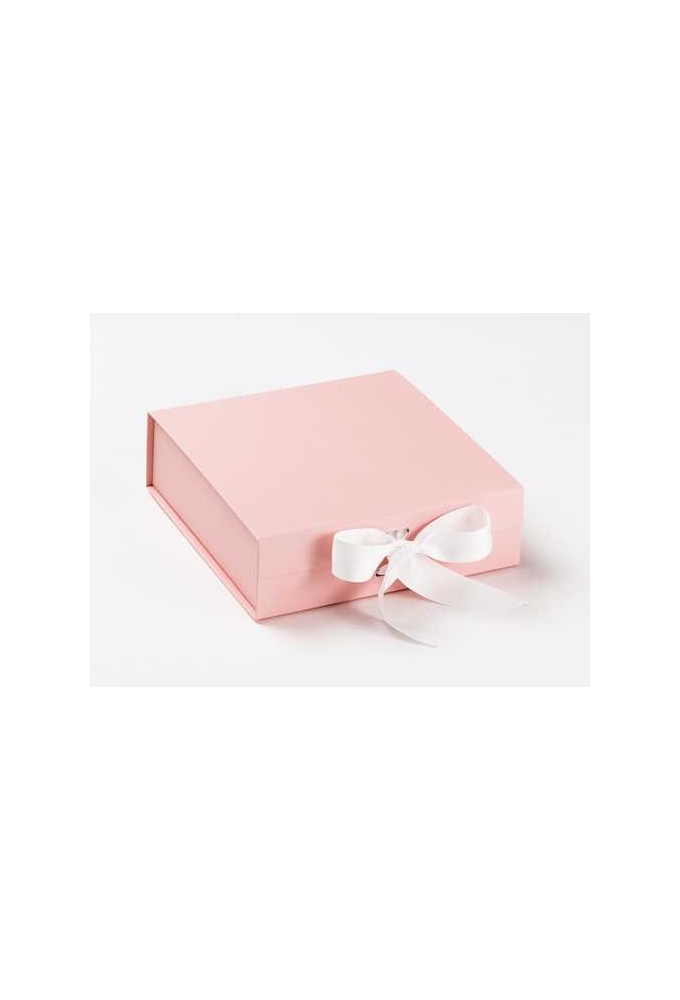 Luxueuze Magneetdozen Diamond & Satijn Roze Mat 20.5x21.5x6cm 12stuks