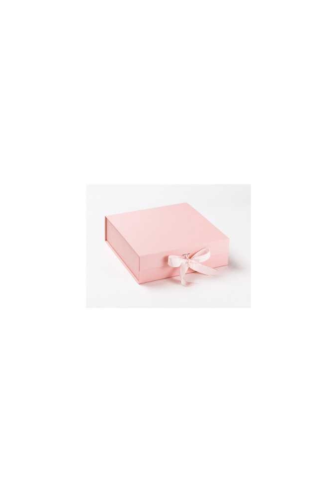 Luxueuze Magneetdozen Diamond & Satijn Roze Mat 28.5x29x8.7cm 12stuks