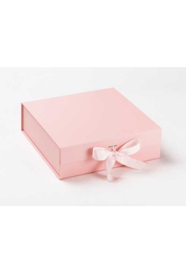 Luxueuze Magneetdozen Diamond & Satijn Roze Mat 28.5x29x8.7cm 12stuks