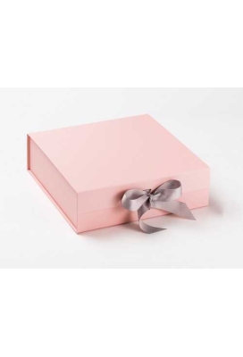 Luxueuze Magneetdozen Diamond & Satijn Roze Mat 28.5x29x8.7cm 12stuks
