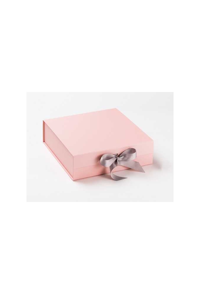 Luxueuze Magneetdozen Diamond & Satijn Roze Mat 28.5x29x8.7cm 12stuks