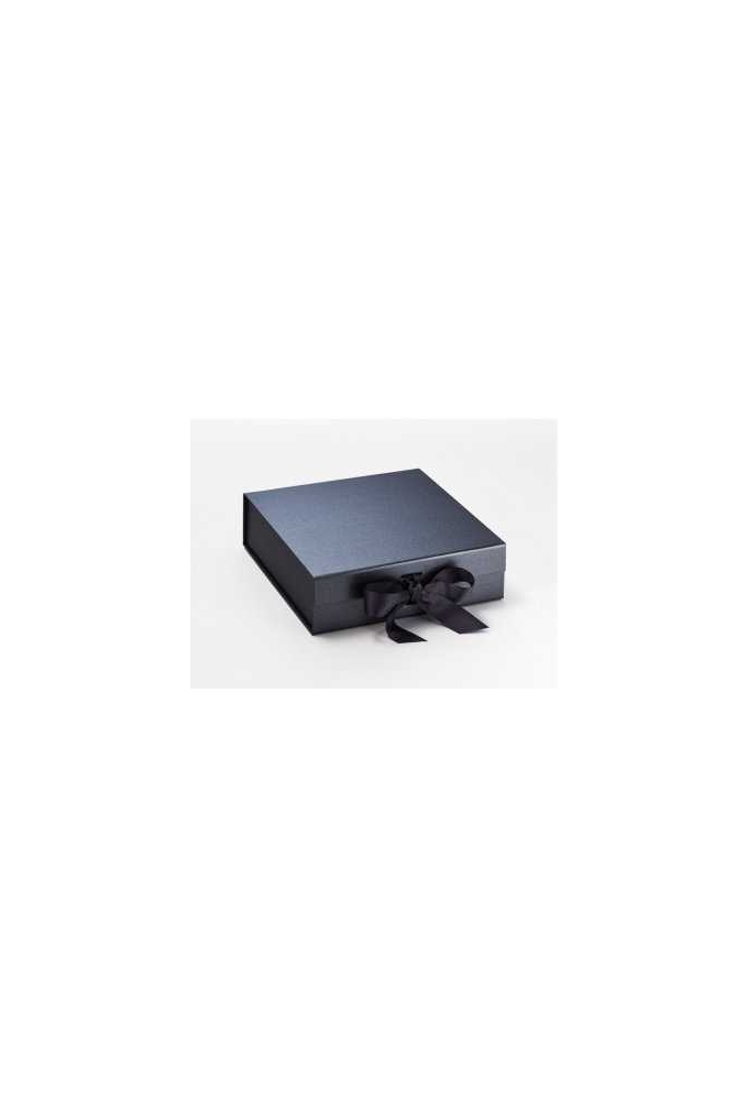 Luxueuze Magneetdozen Diamond & Satijn Tinnen Mat 20.5x21.5x6cm 12st