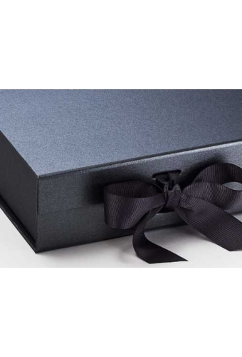 Luxueuze Magneetdozen Diamond & Satijn Tinnen Mat 20.5x21.5x6cm 12st