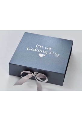 Luxueuze Magneetdozen Diamond & Satijn Tinnen Mat 20.5x21.5x6cm 12st