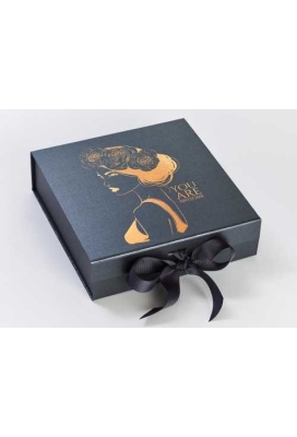 Luxueuze Magneetdozen Diamond & Satijn Tinnen Mat 20.5x21.5x6cm 12st