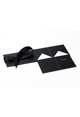 Luxueuze Magneetdozen Diamond & Satijn Zwart Mat 9x9x9.5cm 12stuks