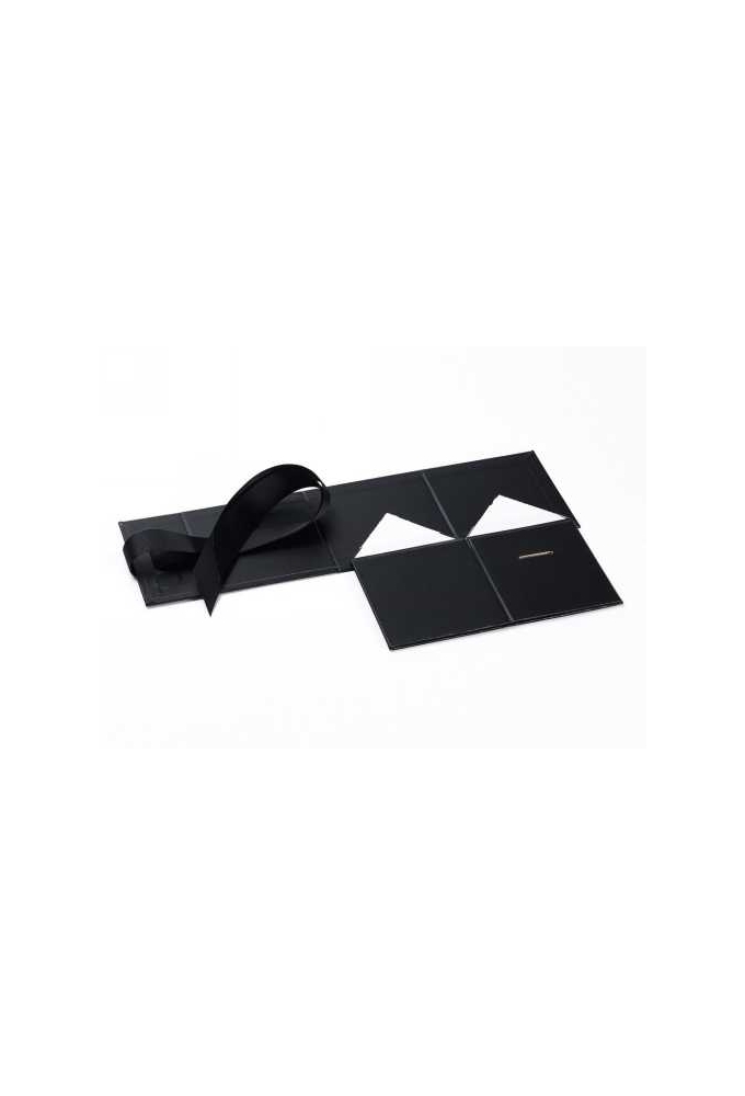 Luxueuze Magneetdozen Diamond & Satijn Zwart Mat 9x9x9.5cm 12stuks