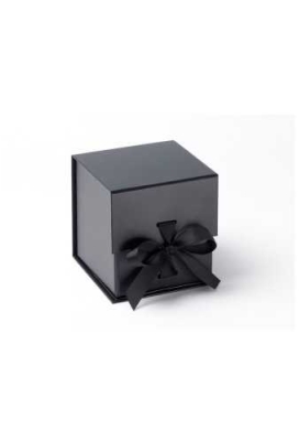 Luxueuze Magneetdozen Diamond & Satijn Zwart Mat 11.5x11.5x11.5cm 12st