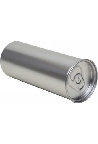 Blikken Blanco Rond Drankblik d5.4x14.2cm 24stuks