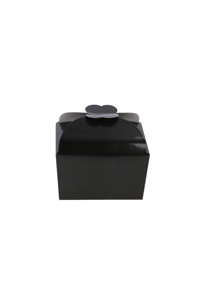 Bonbondoosjes Todi Zwart Glans 125gram 7.6x6x4.8cm 24stuks