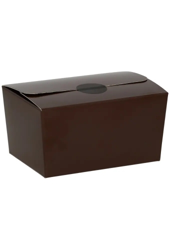 Bonbondoosjes KrabPraline Chocoladebruin 150 grams 8,5x6x5,5cm 24stuks