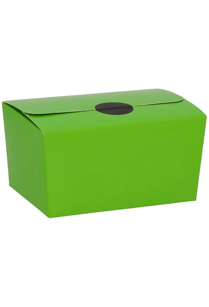 Bonbondoosjes KrabPraline Grasgroen 150 grams 8,5x6x5,5cm 24stuks