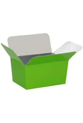 Bonbondoosjes KrabPraline Grasgroen 150 grams 8,5x6x5,5cm 24stuks