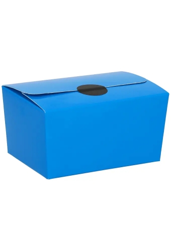 Bonbondoosjes KrabPraline Kobaltblauw 250 grams 10x7x5,5cm 24stuks