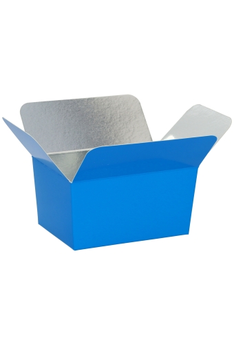 Bonbondoosjes KrabPraline Kobaltblauw 250 grams 10x7x5,5cm 24stuks