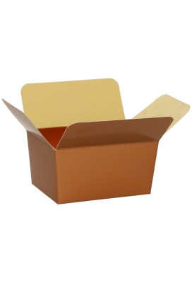 Bonbondoosjes KrabPraline Koper 250 grams 10x7x5,5cm 24stuks