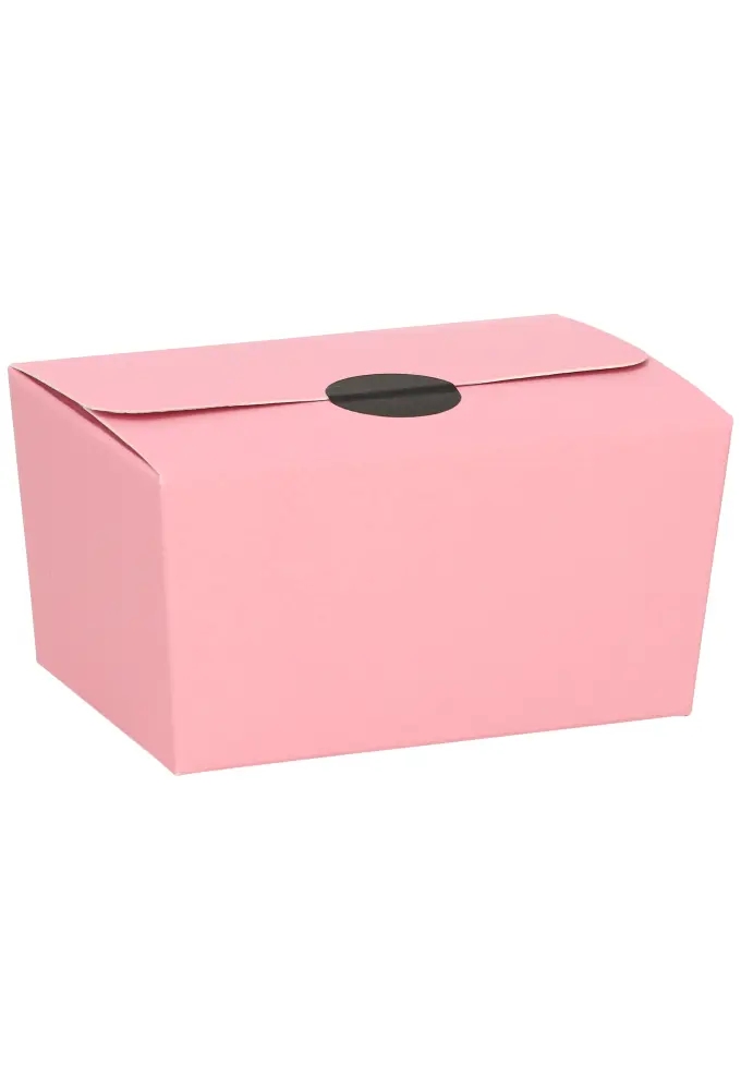 Bonbondoosjes KrabPraline Pastel roze 150 grams 8,5x6x5,5cm 24stuks
