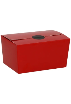 Bonbondoosjes KrabPraline Warm rood 150 grams 8,5x6x5,5cm 24stuks
