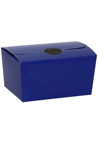 Bonbondoosjes KrabPraline Donker Blauw 150 grams 8,5x6x5,5cm 24stuks