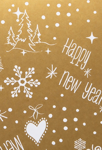 Kerstpapier Trendy Snowy Christmas Dreams 30cm x 100meter