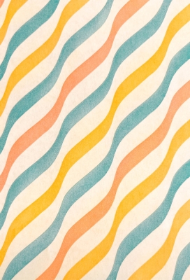 Geschenkpapier Wit Kraft Pastel Flow 50cm x 200meter