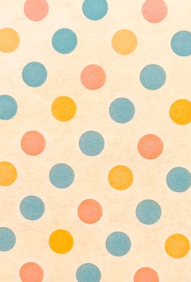 Geschenkpapier Wit Kraft Calm Confetti 50cm x 200meter