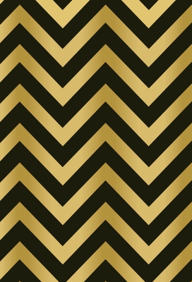 Geschenkpapier Coated Chevron Chic Black 30cm x 200meter