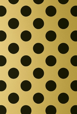 Geschenkpapier Coated Midnight Dots 70cm x 200meter