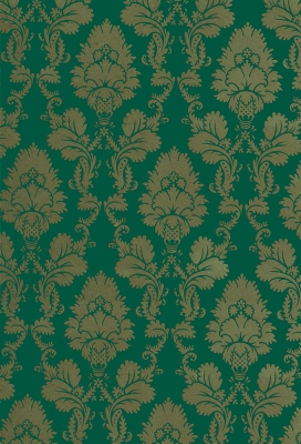 Geschenkpapier Coated Vintage Green 70cm x 100meter