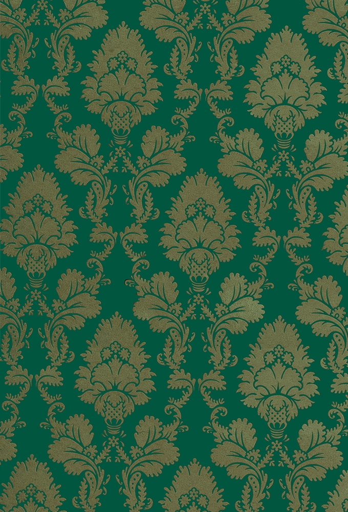 Geschenkpapier Coated Vintage Green 70cm x 100meter