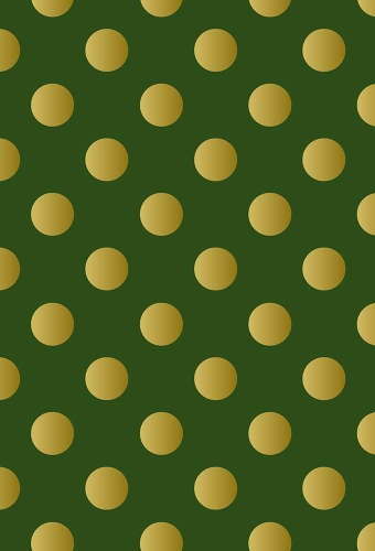 Geschenkpapier Coated Evergreen Dots 50cm x 100meter