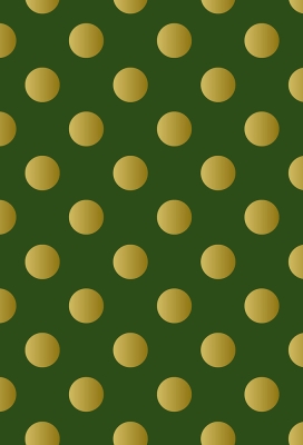 Geschenkpapier Coated Evergreen Dots 50cm x 100meter