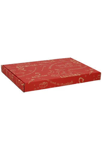 Brievenbusdoos Dank u Sinterklaasje A4 31x22x2.8cm 15stuks