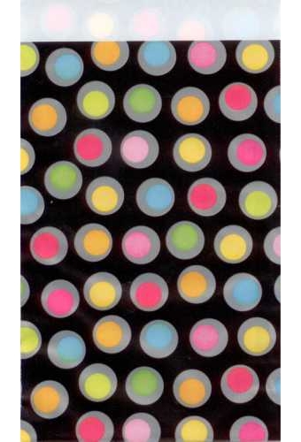 Kadozakjes Black Colour Dots 12x19cm 200stuks