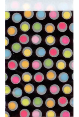 Kadozakjes Black Colour Dots 12x19cm 200stuks