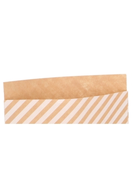Kadozakjes Gerecycled Nature & White Triangel 17x25cm 200stuks