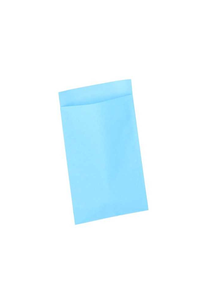 Kadozakjes Kraft Aqua Blauw 12x19cm 200stuks geschenkverpakking