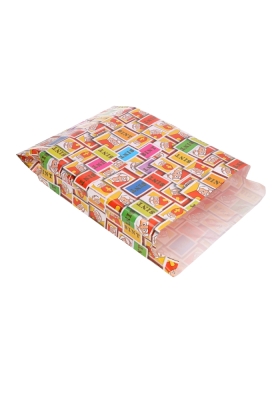 Sintzakjes Sint Postzegel & ZIJVOUW 25x34+4cm 100stuks