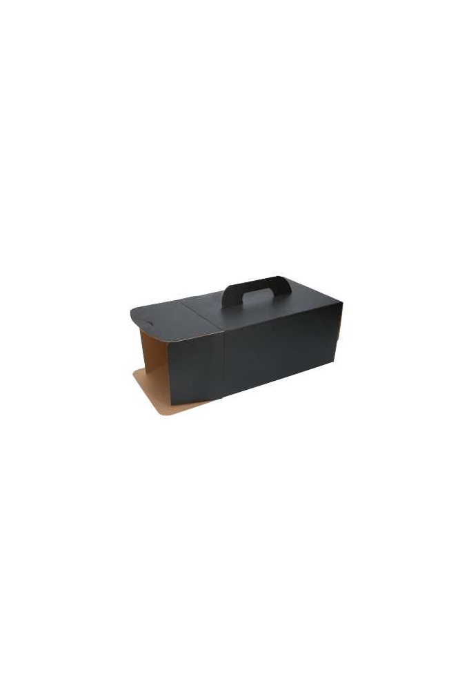 Geschenkdoos Mateo Met Handgreep Zwart 28x20x14cm 10stuks