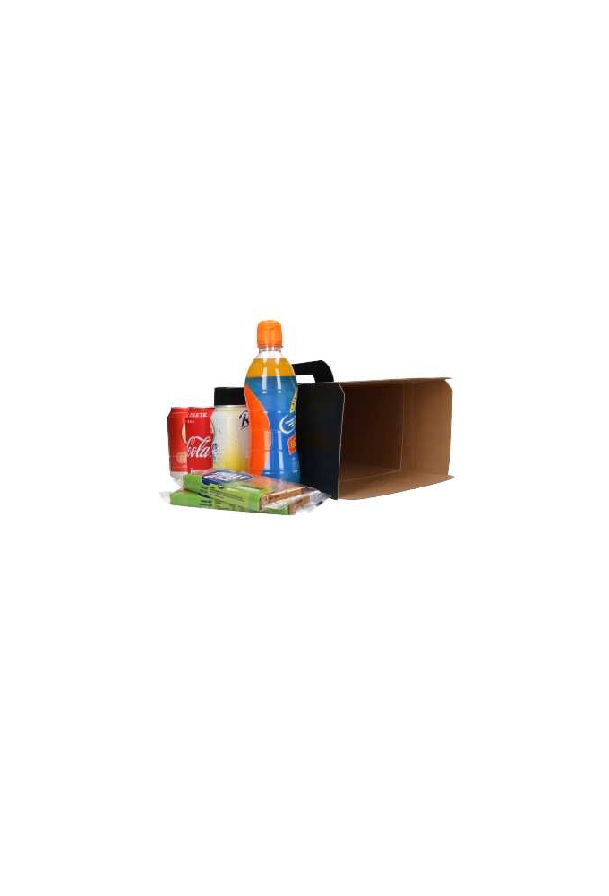 Geschenkdoos Mateo Met Handgreep Zwart 28x20x14cm 10stuks